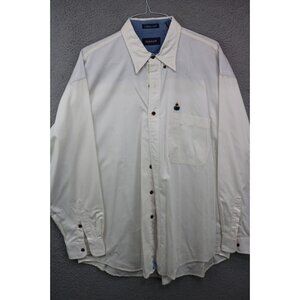 Gant Chelsea Twill Men's Vintage Long Sleeve Button Up Shirt-Size XL-Y2K